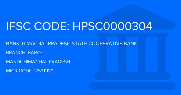 Himachal Pradesh State Cooperative Bank Barot Branch IFSC Code