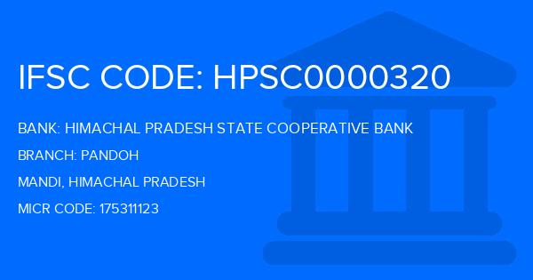 Himachal Pradesh State Cooperative Bank Pandoh Branch IFSC Code
