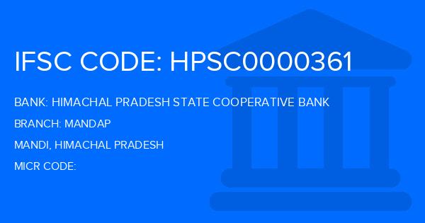 Himachal Pradesh State Cooperative Bank Mandap Branch IFSC Code