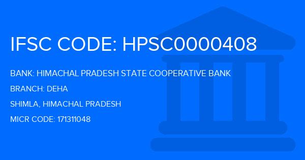 Himachal Pradesh State Cooperative Bank Deha Branch IFSC Code