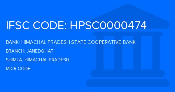Himachal Pradesh State Cooperative Bank Janedghat Branch IFSC Code