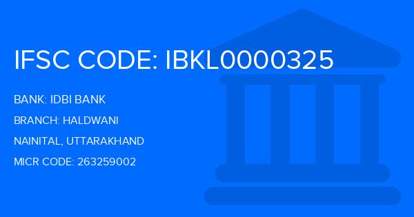 Idbi Bank Haldwani Branch IFSC Code