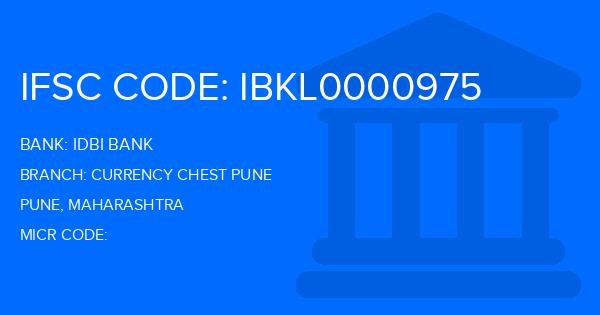Idbi Bank Currency Chest Pune Branch IFSC Code