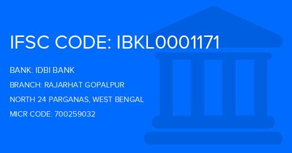 Idbi Bank Rajarhat Gopalpur Branch IFSC Code