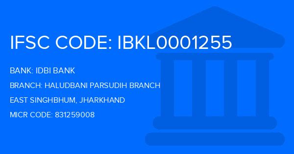 Idbi Bank Haludbani Parsudih Branch
