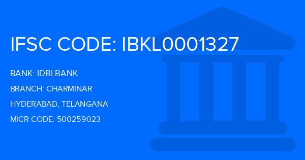 Idbi Bank Charminar Branch IFSC Code