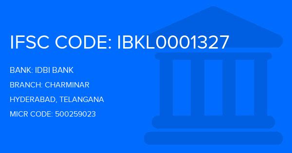 Idbi Bank Charminar Branch IFSC Code