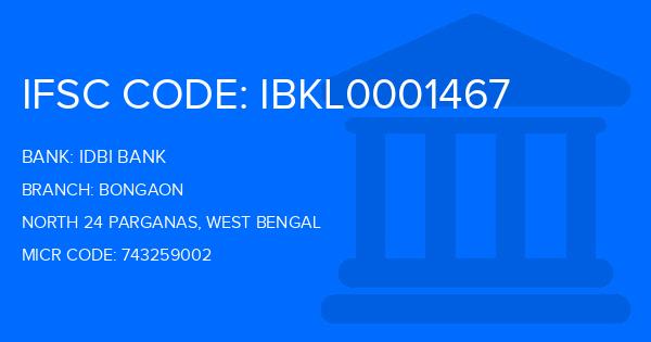 Idbi Bank Bongaon Branch IFSC Code