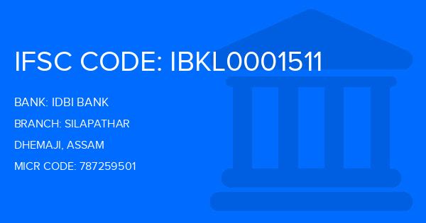 Idbi Bank Silapathar Branch IFSC Code