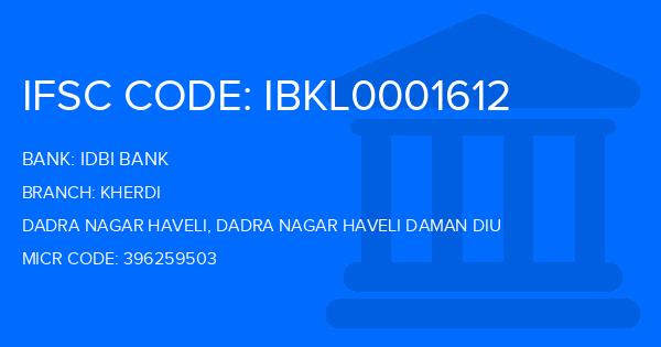 Idbi Bank Kherdi Branch IFSC Code