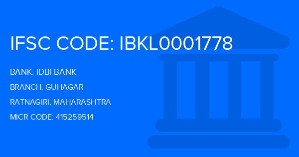 Idbi Bank Guhagar Branch IFSC Code