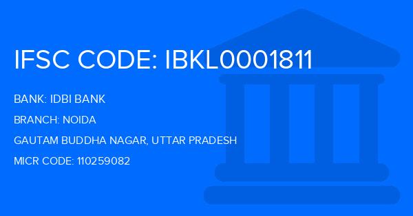Idbi Bank Noida Branch IFSC Code
