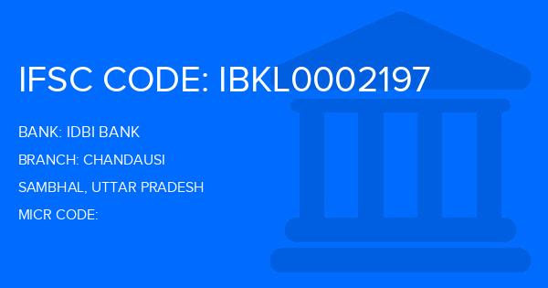 Idbi Bank Chandausi Branch IFSC Code