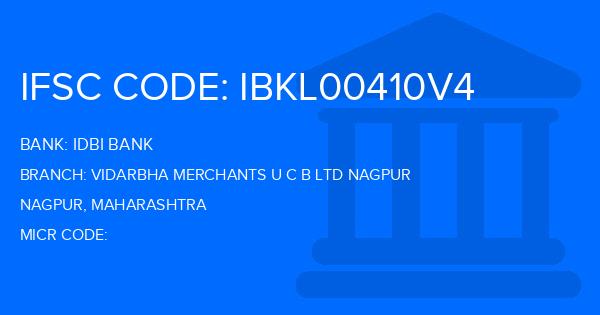 Idbi Bank Vidarbha Merchants U C B Ltd Nagpur Branch IFSC Code