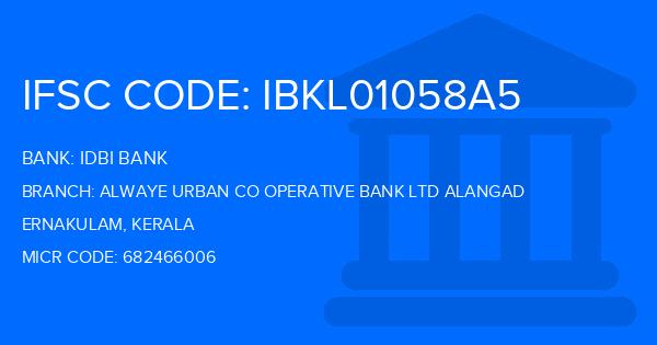 Idbi Bank Alwaye Urban Co Operative Bank Ltd Alangad Branch IFSC Code