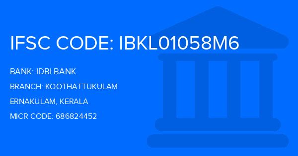 Idbi Bank Koothattukulam Branch IFSC Code