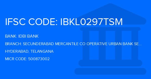 Idbi Bank Secunderabad Mercantile Co Operative Urban Bank Secunderabad Branch IFSC Code