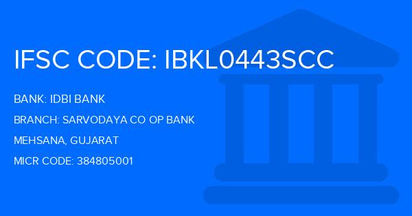 Idbi Bank Sarvodaya Co Op Bank Branch IFSC Code