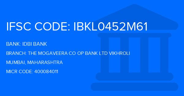 Idbi Bank The Mogaveera Co Op Bank Ltd Vikhroli Branch IFSC Code