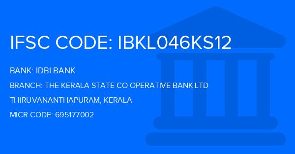 Idbi Bank The Kerala State Co Operative Bank Ltd Branch IFSC Code