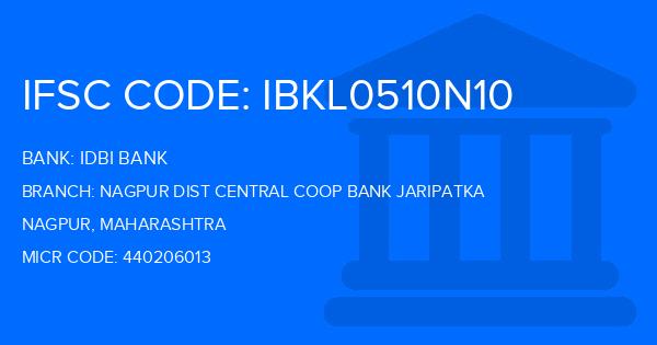 Idbi Bank Nagpur Dist Central Coop Bank Jaripatka Branch IFSC Code