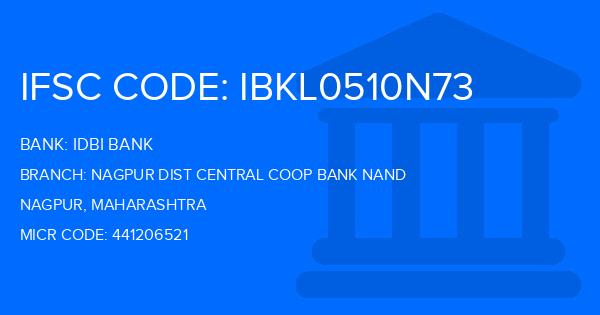 Idbi Bank Nagpur Dist Central Coop Bank Nand Branch IFSC Code
