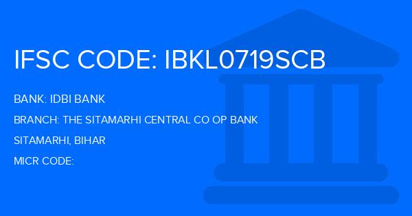 Idbi Bank The Sitamarhi Central Co Op Bank Branch IFSC Code