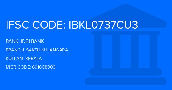 Idbi Bank Sakthikulangara Branch IFSC Code