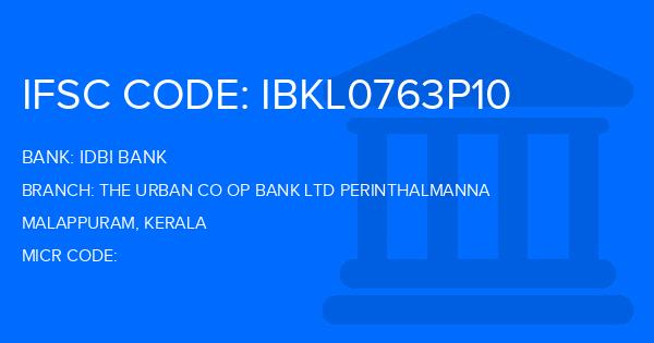 Idbi Bank The Urban Co Op Bank Ltd Perinthalmanna Branch IFSC Code