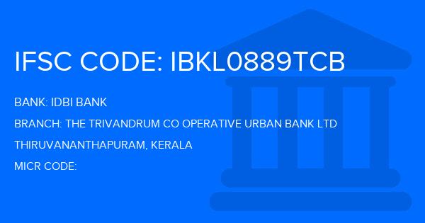 Idbi Bank The Trivandrum Co Operative Urban Bank Ltd Branch IFSC Code