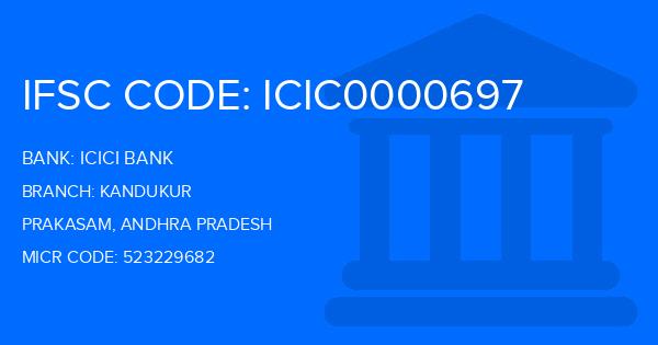 Icici Bank Kandukur Branch IFSC Code