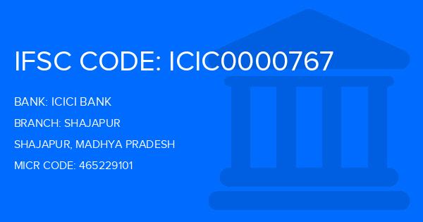Icici Bank Shajapur Branch IFSC Code