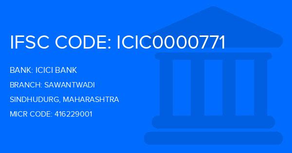 Icici Bank Sawantwadi Branch IFSC Code