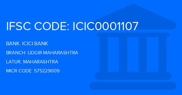 Icici Bank Udgir Maharashtra Branch IFSC Code
