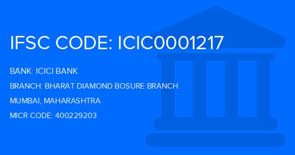 Icici Bank Bharat Diamond Bosure Branch