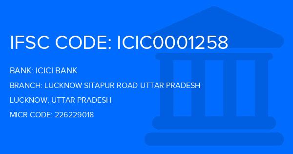 Icici Bank Lucknow Sitapur Road Uttar Pradesh Branch IFSC Code