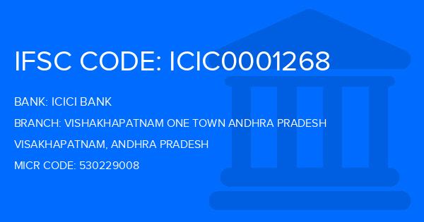 Icici Bank Vishakhapatnam One Town Andhra Pradesh Branch IFSC Code