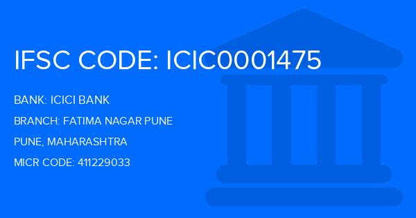 Icici Bank Fatima Nagar Pune Branch IFSC Code