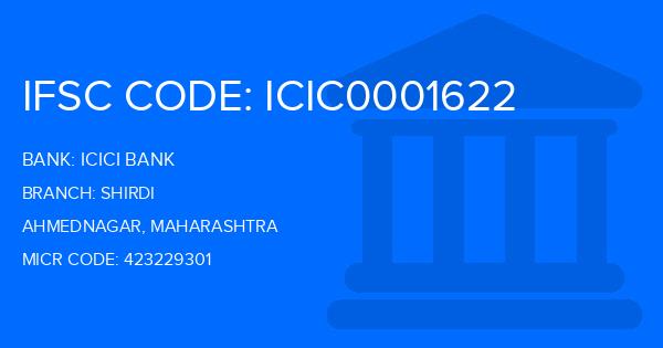 Icici Bank Shirdi Branch IFSC Code