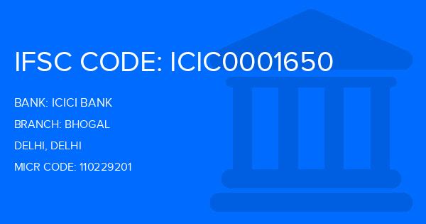 Icici Bank Bhogal Branch IFSC Code