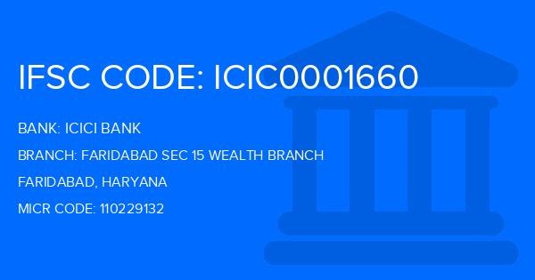 Icici Bank Faridabad Sec 15 Wealth Branch