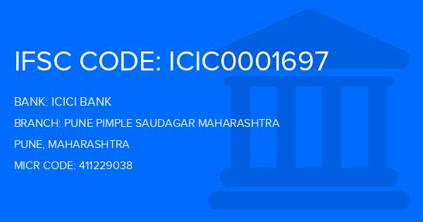 Icici Bank Pune Pimple Saudagar Maharashtra Branch IFSC Code