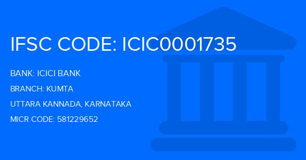 Icici Bank Kumta Branch IFSC Code