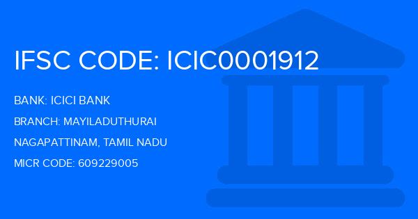 Icici Bank Mayiladuthurai Branch IFSC Code