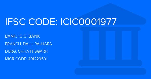 Icici Bank Dalli Rajhara Branch IFSC Code