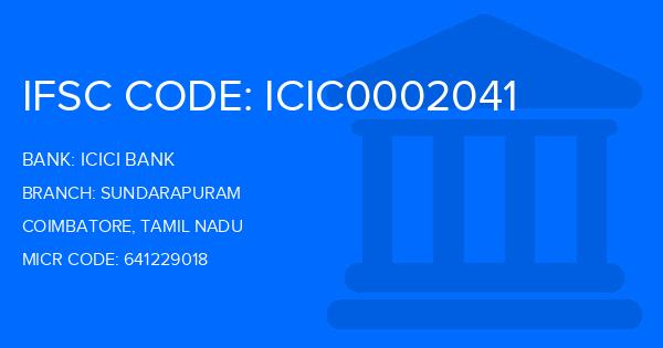 Icici Bank Sundarapuram Branch IFSC Code