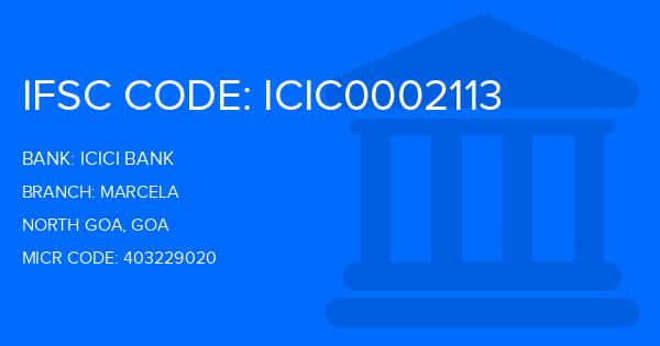 Icici Bank Marcela Branch IFSC Code