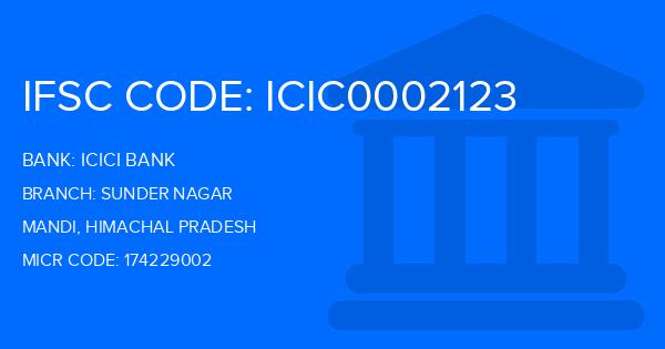 Icici Bank Sunder Nagar Branch IFSC Code