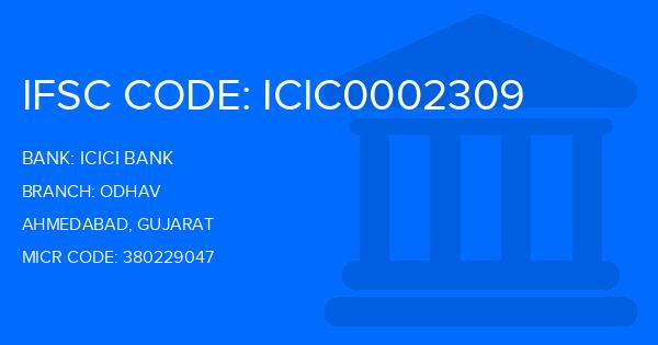 Icici Bank Odhav Branch IFSC Code