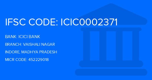 Icici Bank Vaishali Nagar Branch IFSC Code